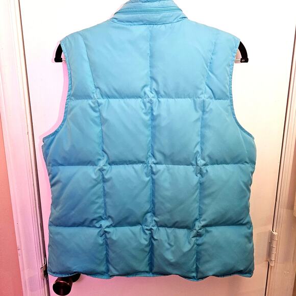 Talbots Petite Goose Down Feather Puffer Vest Size M Outdoors Camping Layers - Picture 6 of 6